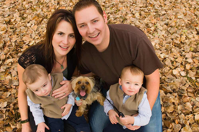 Family In Fall