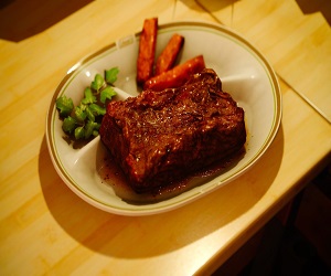 Thick Sliced Steak